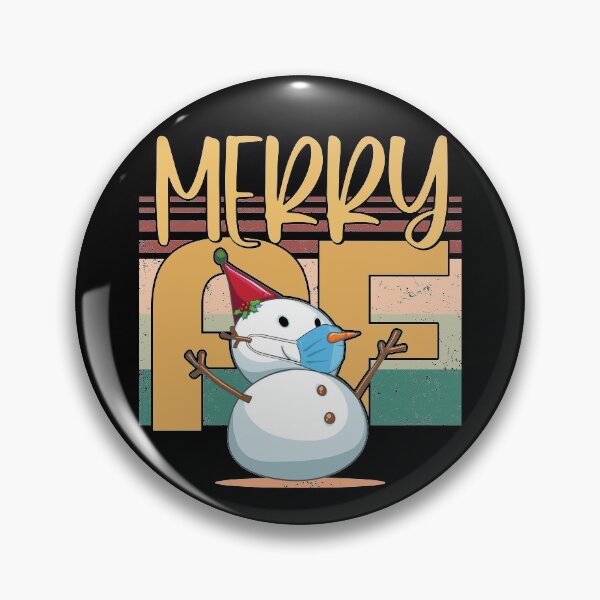 Item preview, Merry AF | Humorous Christmas Snowman designed and sold by GravitiTees.