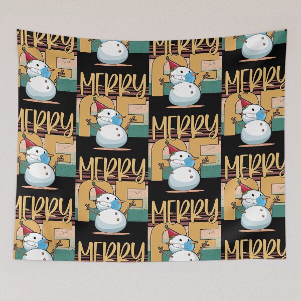 Item preview, Merry AF | Humorous Christmas Snowman designed and sold by GravitiTees.