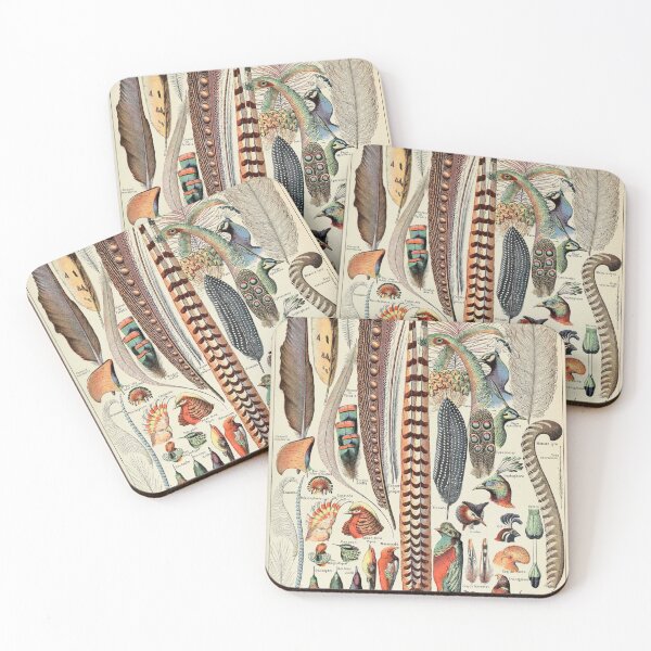 Item preview, Adolphe Millot Vintage Feather designed and sold by koovoxdogs.