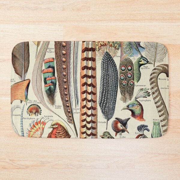Item preview, Adolphe Millot Vintage Feather designed and sold by koovoxdogs.