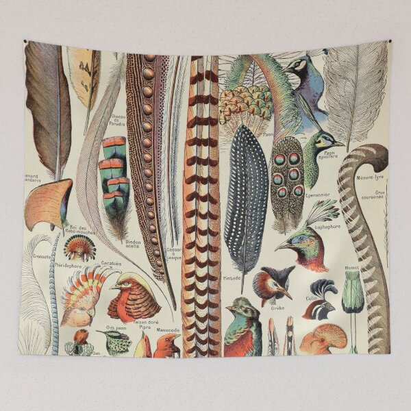 Item preview, Adolphe Millot Vintage Feather designed and sold by koovoxdogs.