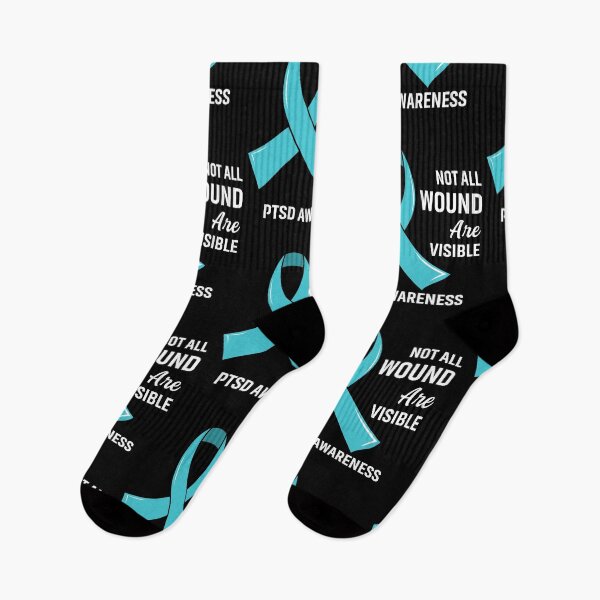 Item preview, Best Matching PTSD Awareness Warrior Birthday Retro Shirt Wound Visible Awareness T Shirt designed and sold by tuanitus.