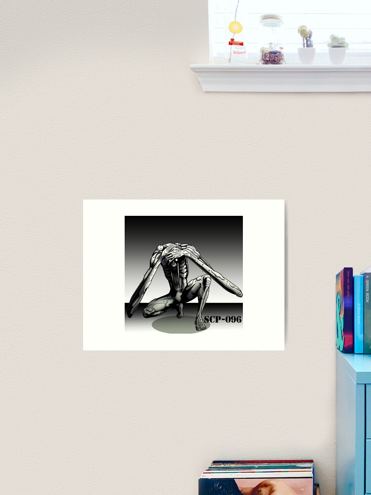 SCP-096 (The Shy Guy) Classic Popular Premium Art Board Print for Sale by  MasukBoss