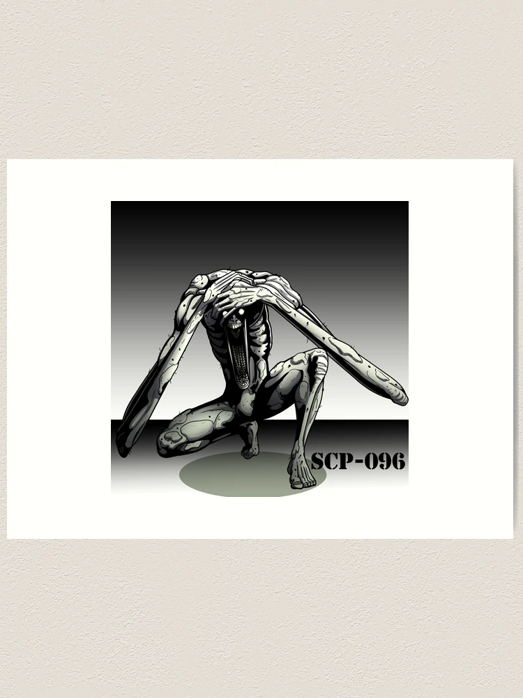 SCP-096 (The Shy Guy) Classic Popular Premium Art Board Print for Sale by  MasukBoss