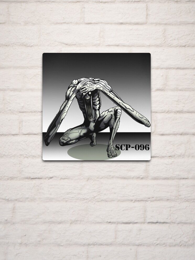 SCP-096 - Shy Guy Metal Print for Sale by musthaveitsfun