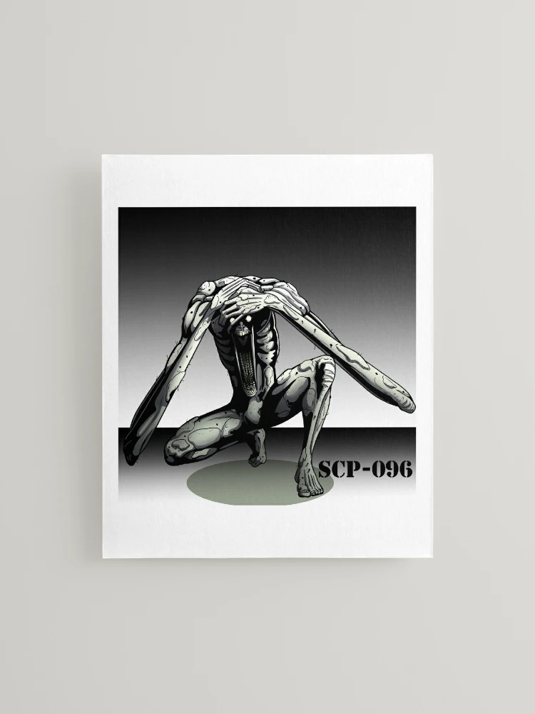 SCP-096 - Shy Guy Canvas Print for Sale by musthaveitsfun