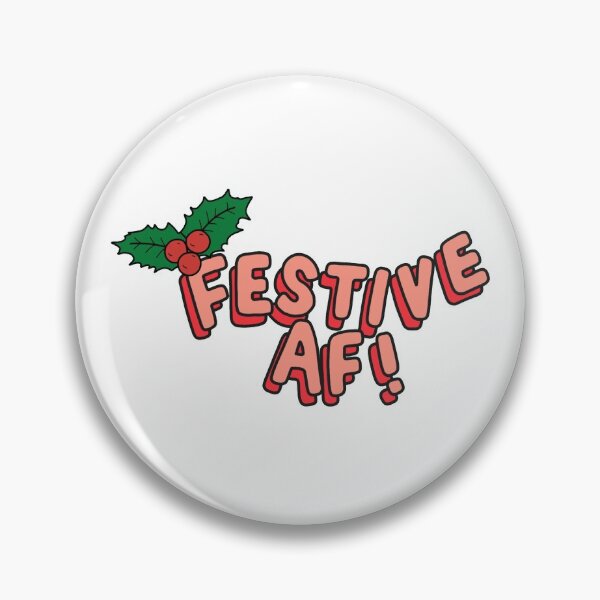 Item preview, festive af typography mistletoe designed and sold by cameronbaba.