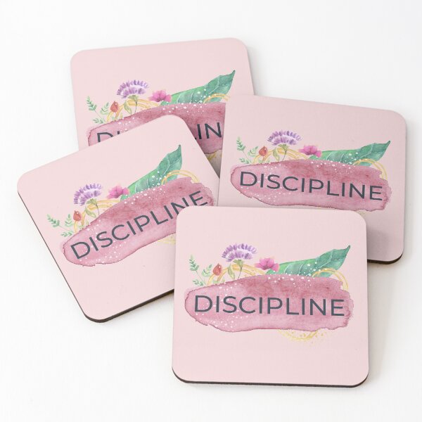 Item preview, Discipline girly inspirational quote designed and sold by pumpqin.