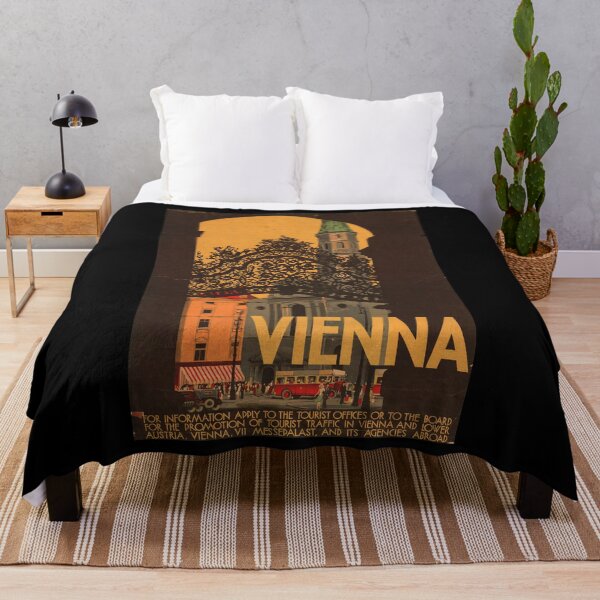 Item preview, retro classic Vienna poster designed and sold by CorasPosters.