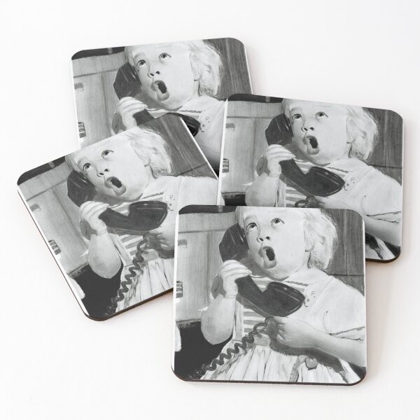 Item preview, Phone Call - Realistic Portrait Drawing designed and sold by Azhley11.