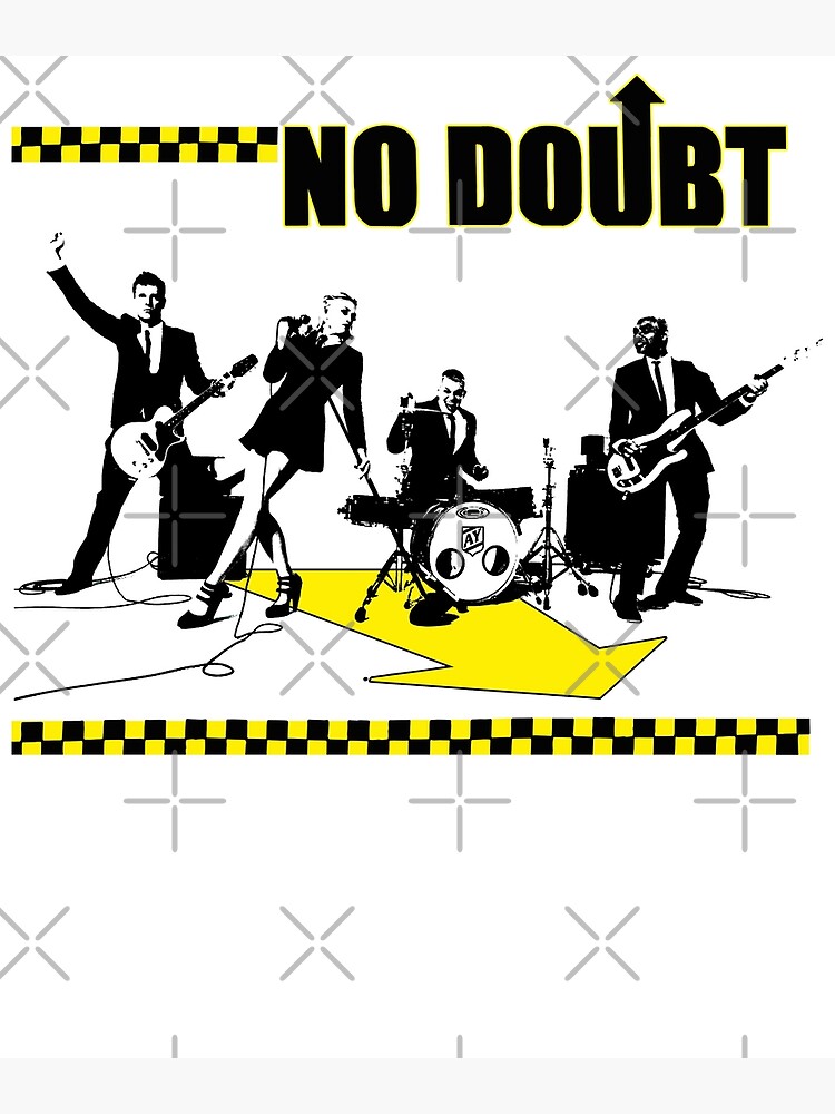 Discover Love No Doubt Rock Band Poster