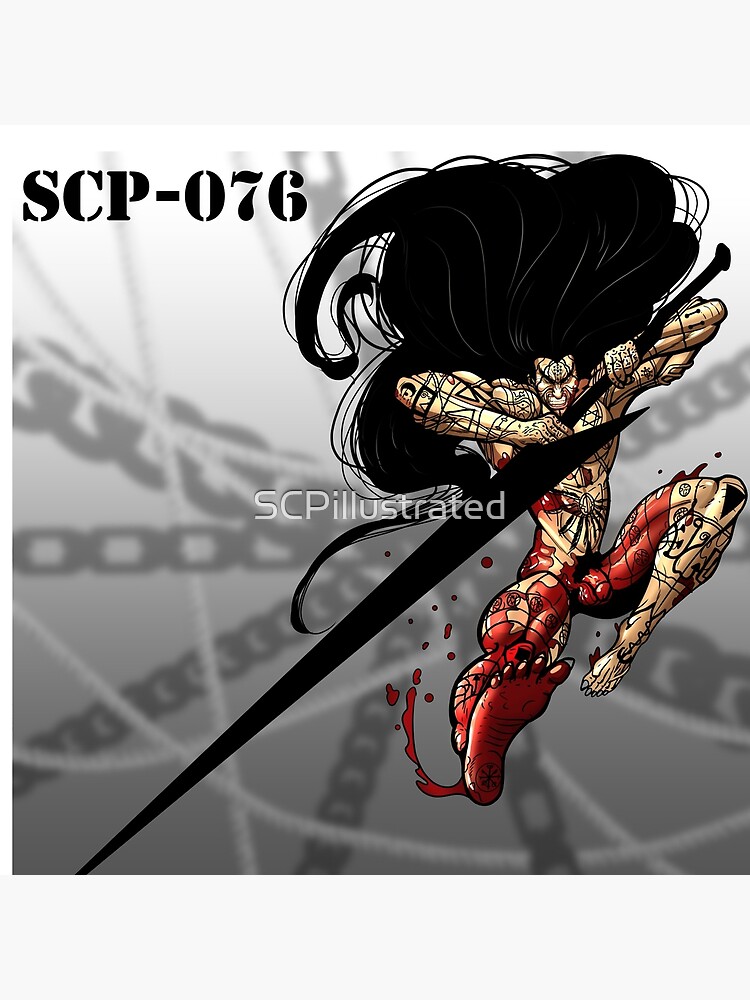 Scp 076 Abel Art Board Print By Scpillustrated Redbubble