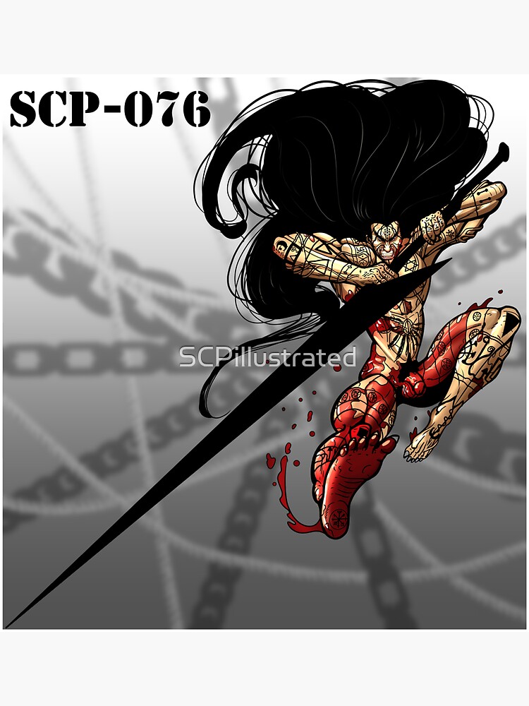 SCP-076 (Abel) Sticker for Sale by SCPillustrated