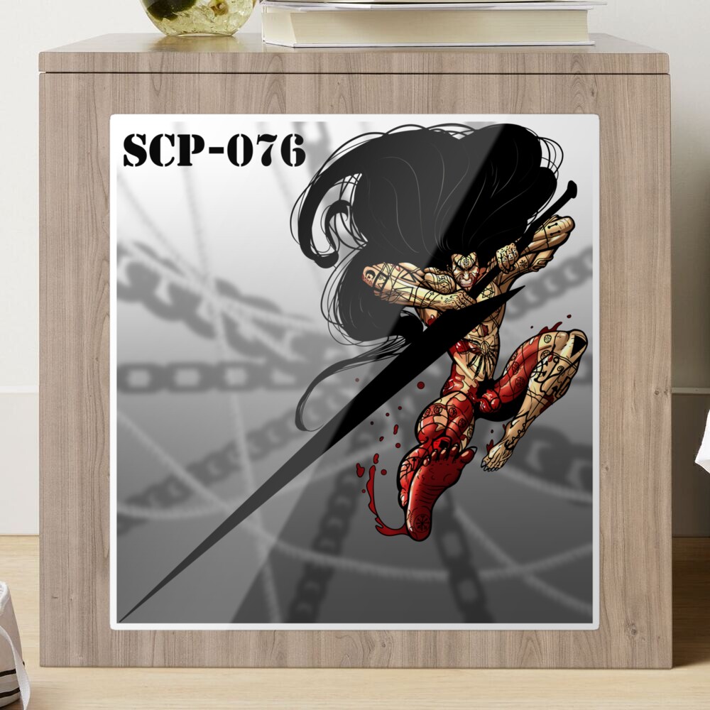 SCP-076 (Abel) Sticker for Sale by SCPillustrated