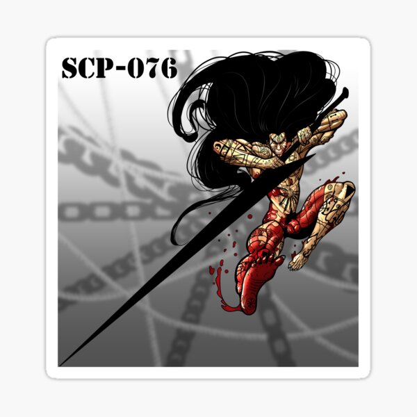 SCP-076 (Able) Sticker for Sale by SCPillustrated