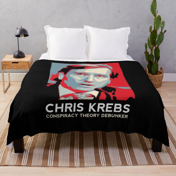 Artikelvorschau, Chris Krebs - Verschwörungstheorie-Debunker entworfen und verkauft von Art-Tease.