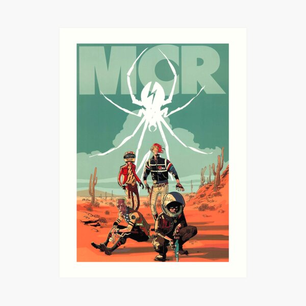 Spider four man Art Print