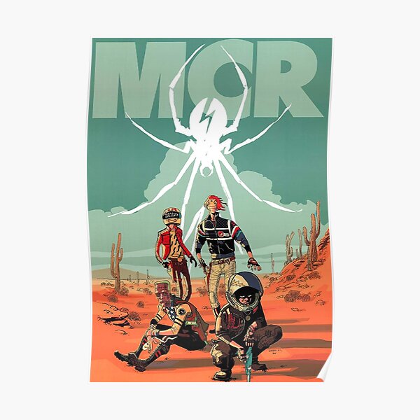 Spider four man Poster