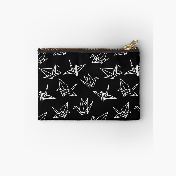 Item preview, Origami paper cranes black and white designed and sold by Muxune.