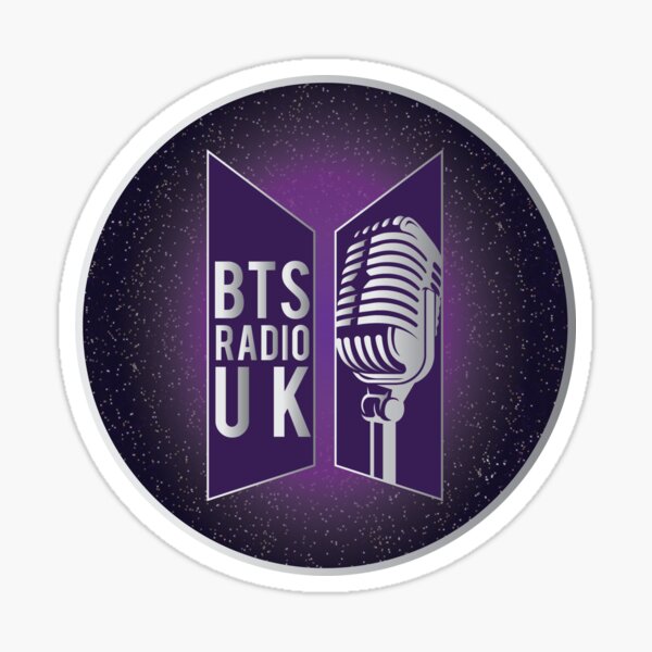 BTS Radio UK large Sticker