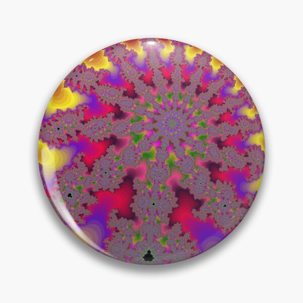 Item preview, Psychedelic Fractal no 1 designed and sold by Peter Kraaibeek | Generative Designs and Car Art.