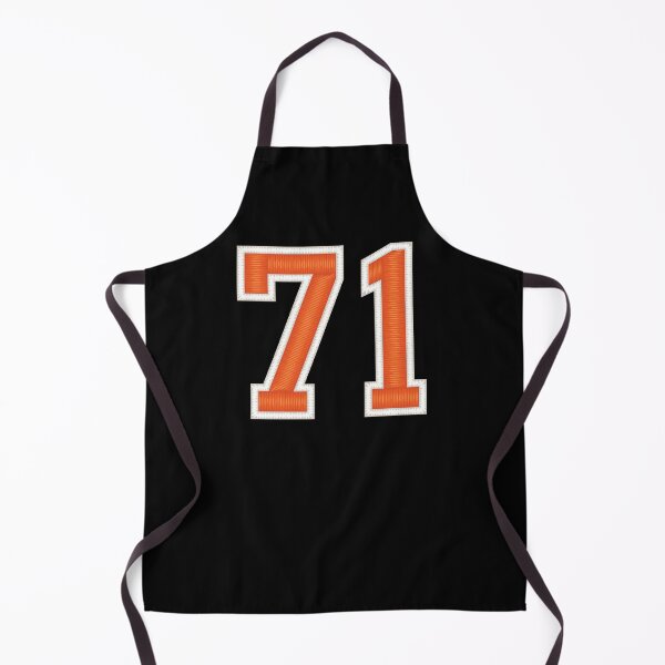 Item preview, Sports Number 71 Jersey seventy One Orange designed and sold by elhefe.