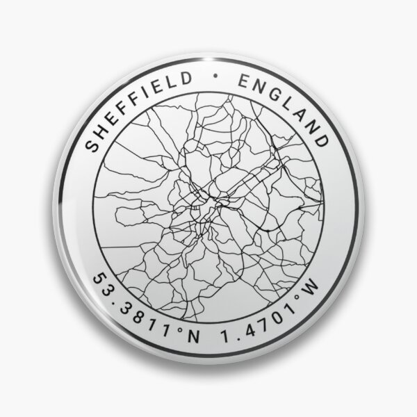 Item preview, Sheffield Map designed and sold by Lotteramoudt.