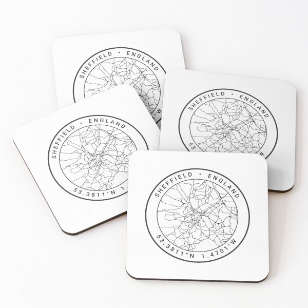 Item preview, Sheffield Map designed and sold by Lotteramoudt.