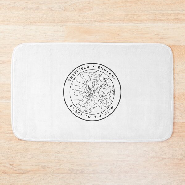 Item preview, Sheffield Map designed and sold by Lotteramoudt.