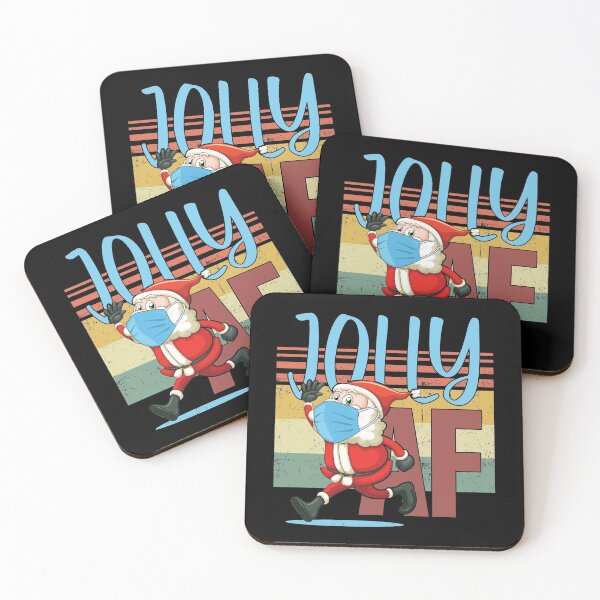 Item preview, Jolly AF | Hilarious Christmas Santa designed and sold by GravitiTees.