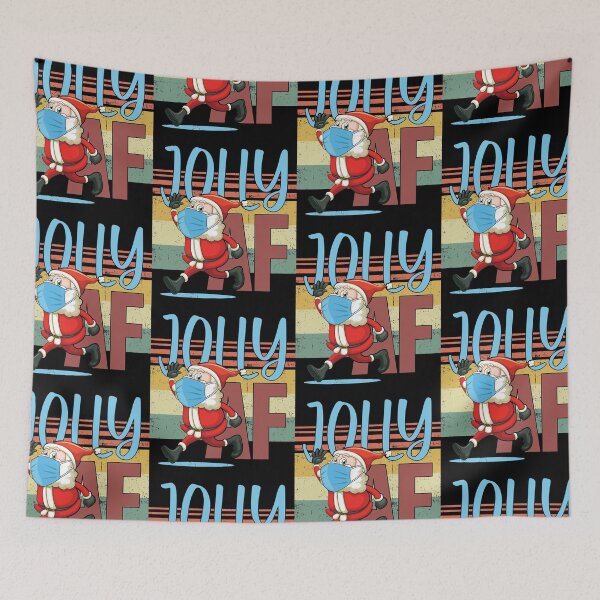Item preview, Jolly AF | Hilarious Christmas Santa designed and sold by GravitiTees.