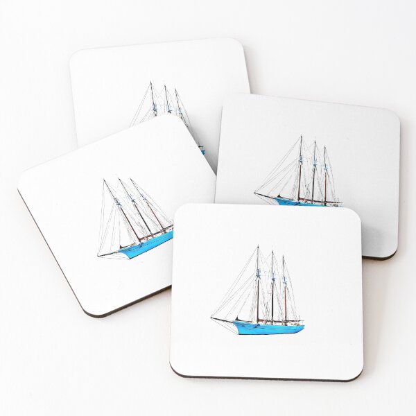 Item preview, Blue Sailing Ship designed and sold by Christoferos.