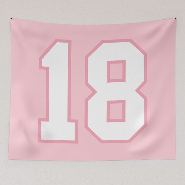 Item preview, 18 Number Eighteen Girls Jersey designed and sold by elhefe.