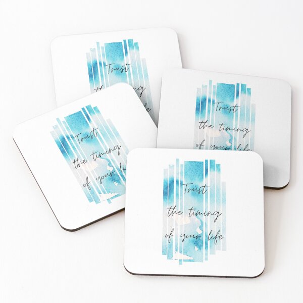 Item preview, Trust the Timing of Your Life Inspirational Gift designed and sold by Nathalie Aynié.