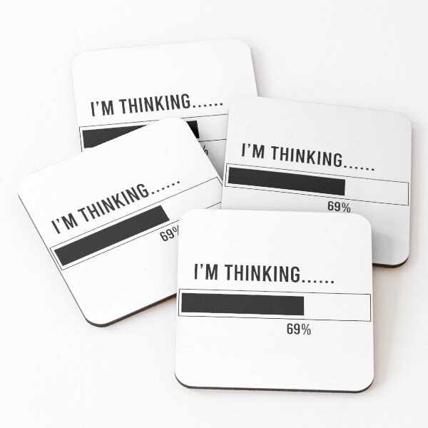 Item preview, I'm Thinking designed and sold by babaeupho.