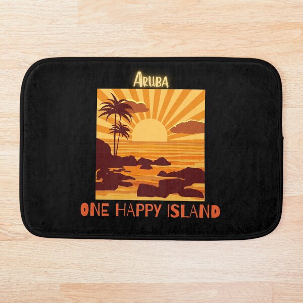 Item preview, Aruba One Happy Island With Sunset designed and sold by Gifty-Designs.