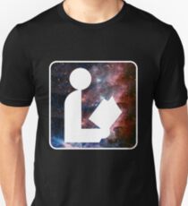 Bibliotheken sind nicht von dieser Welt Unisex T-Shirt