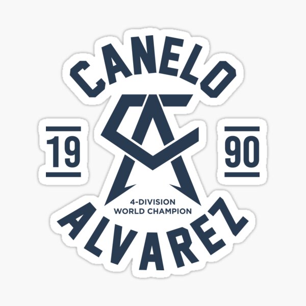 Canelo Logo Stickers Redbubble