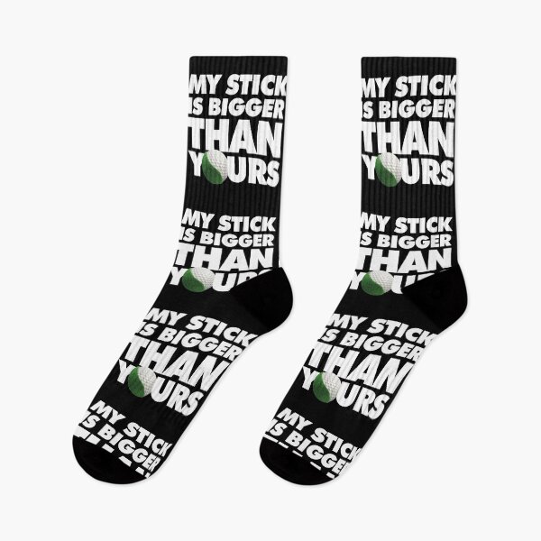 Item preview, My stick is bigger than yours Funny Golfer saying Quote designed and sold by elhefe.