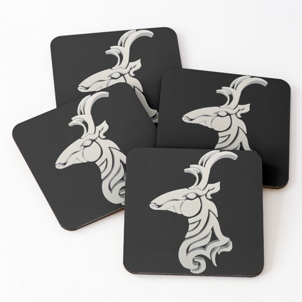 Item preview, Animal portrait springbok designed and sold by wolfgangrainer.