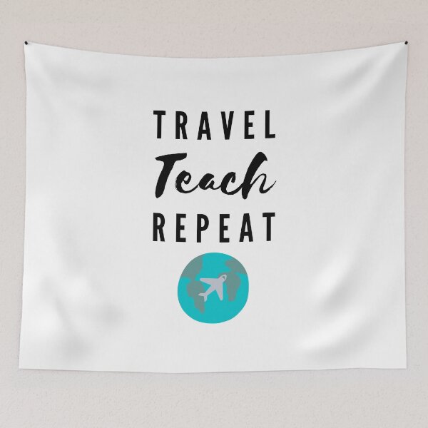 Item preview, Travel Teach Repeat designed and sold by passportpaige.