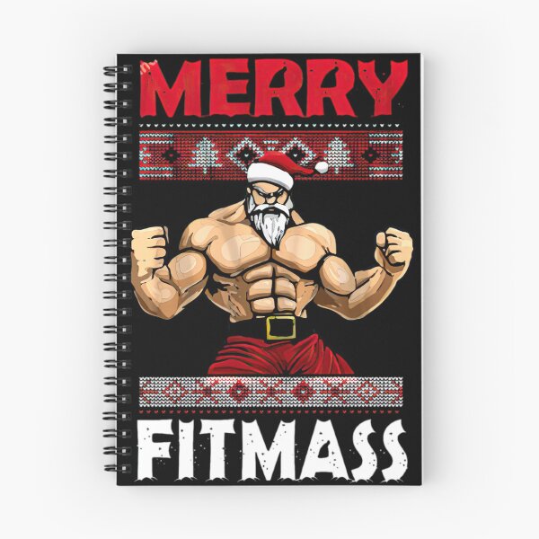 Item preview, Merry Fitmas Santa Gymmer Christmas designed and sold by Yenbinh.