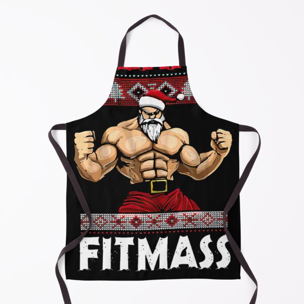 Item preview, Merry Fitmas Santa Gymmer Christmas designed and sold by Yenbinh.