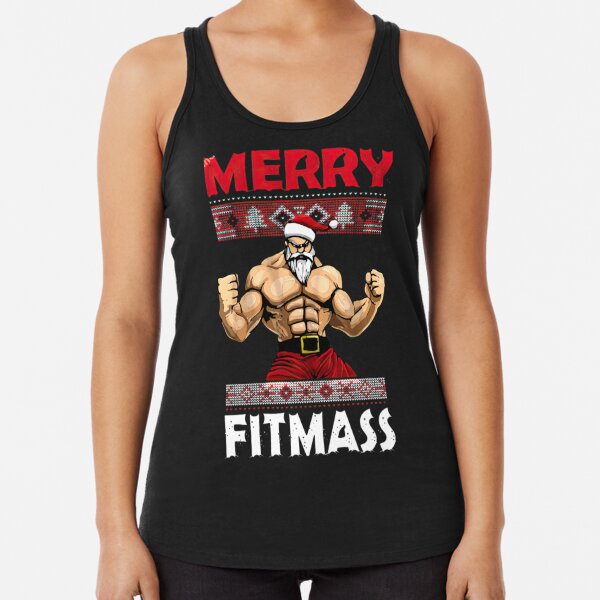  Gym Running Workout Tank Tops Christmas-3d-ice