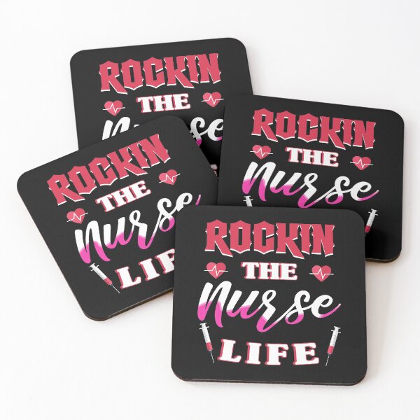Artikelvorschau, Rockin 'The Nurse Life - Chemie Wortspiel Meme entworfen und verkauft von styleofpop.