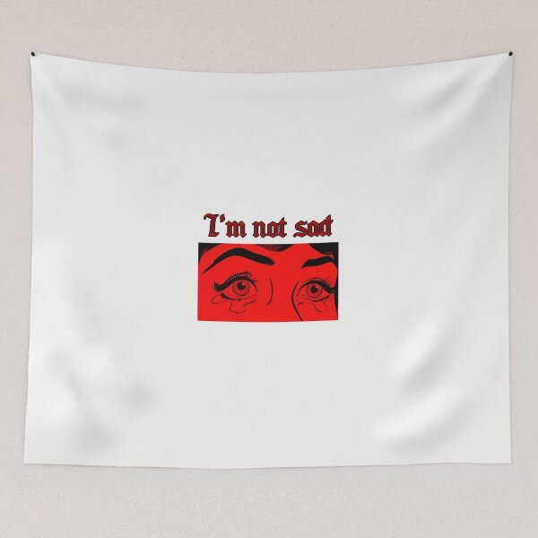 Item preview, I'm not sad designed and sold by Swirlstache.
