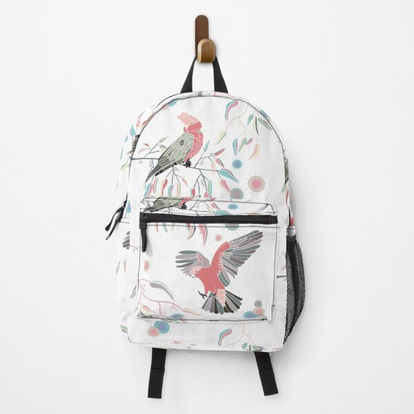 Item preview, Australian Galah Cockatoos in Gum Trees designed and sold by Lisa Kalma | Brindie.