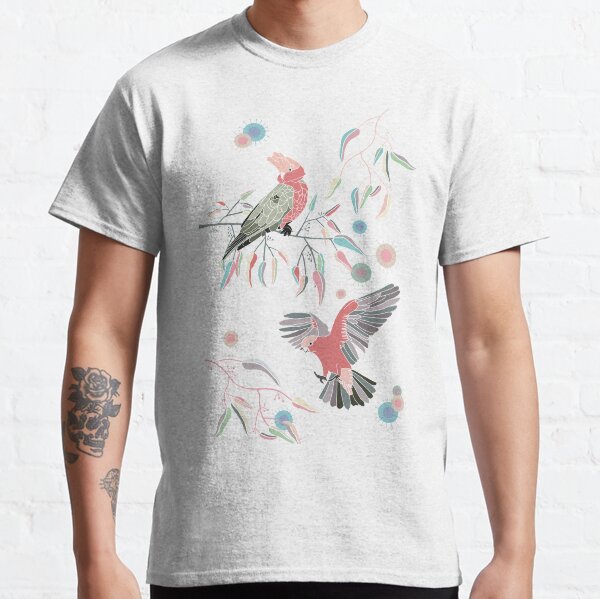 Australian Galah Cockatoos in Gum Trees Classic T-Shirt