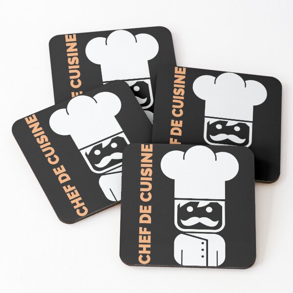 Aperçu de l'œuvre Chef de cuisine chef cuisinier chapeau grillage créée et vendue par blikonie.