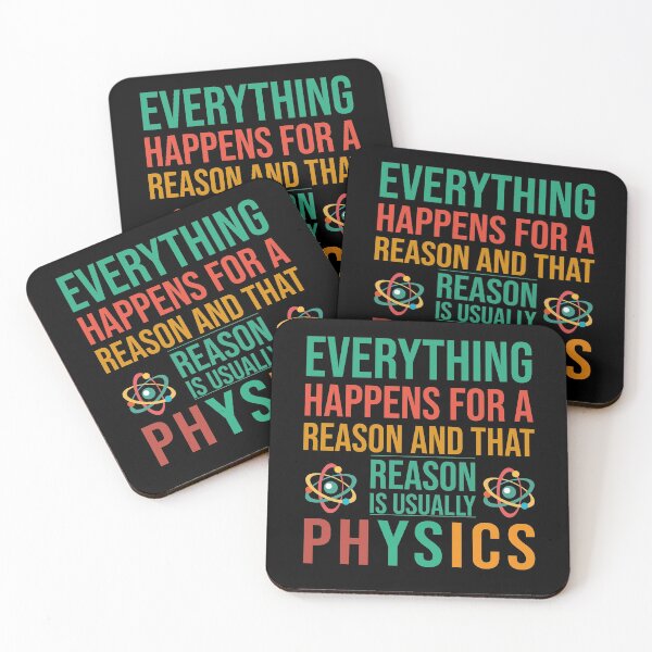 Item preview, Everything Happens For A Reason And That Reason Is Usually Physics designed and sold by Life Shop.